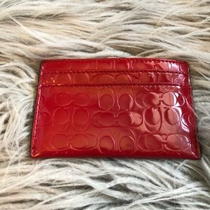 Final sale!Coach card holder